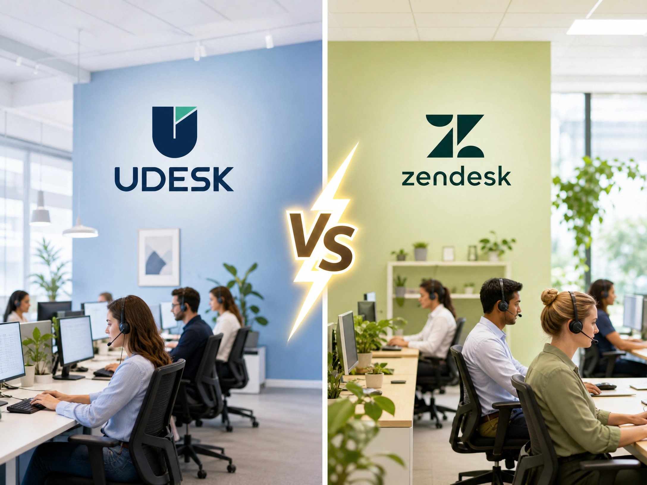 Udesk vs Zendesk